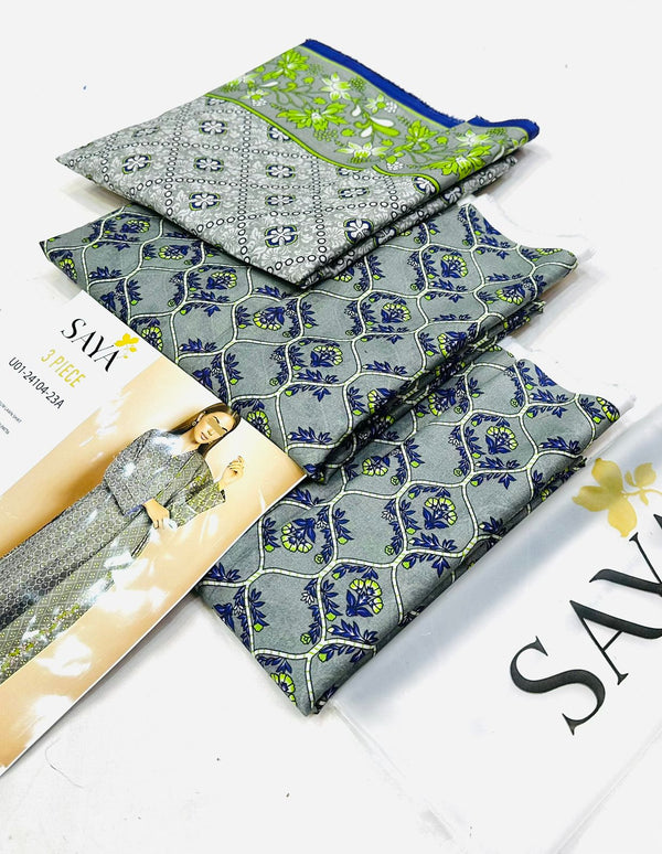 Saya Printed 3 Piece Lawn